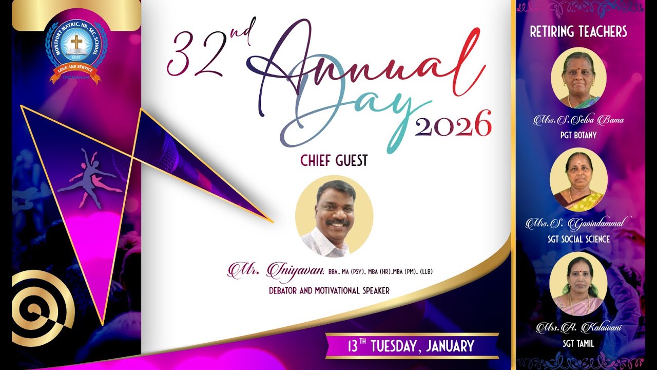 32nd Annual Day-2026