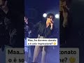 GRANDE ERRORE PER DAMIANO DAVID CHE SBAGLIA MA REAGISCE COSÌ 😳 #cantantiitaliani