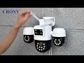 How to connect CRONY sh069 4Lens camera with mobile application