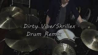 【Drum Remix】Dirty Vibe/Skrillex【叩いてみた】