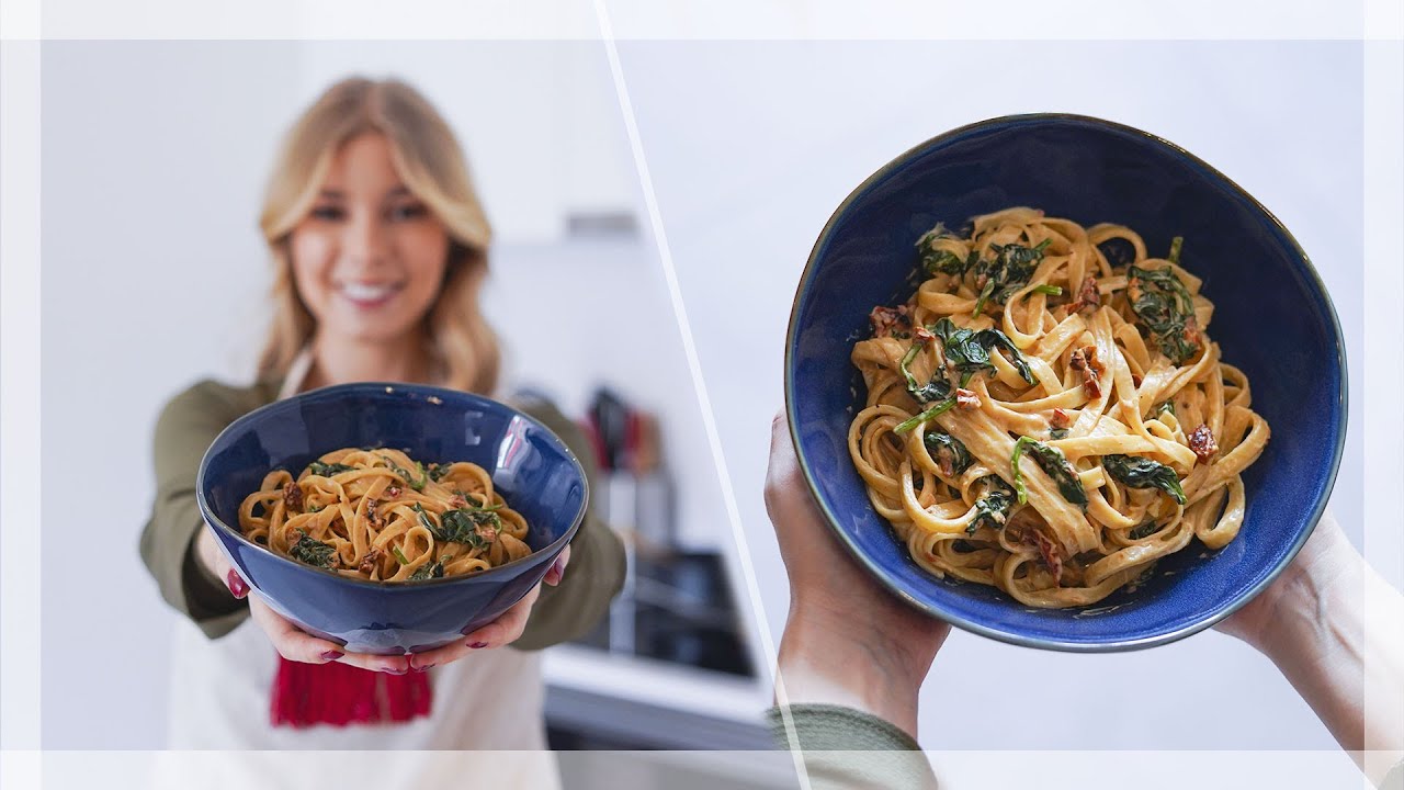 MASSA VEGETARIANA DE 20 MINUTOS!