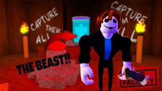 Escaping from the BEAST in ROBLOX! (Flee The Facility)