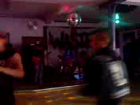 Watch First Class Bastard playing in August 2008 I think on YouTube