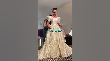 Mom Wears Wedding Dress After 30 Years