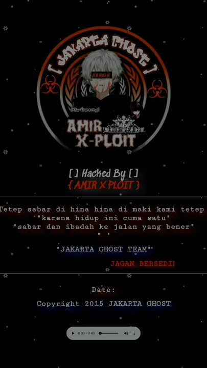 story wa defacer by amirxploit #shorts