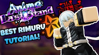 Most efficient/BEST way to use Rimuru in Anime Last Stand