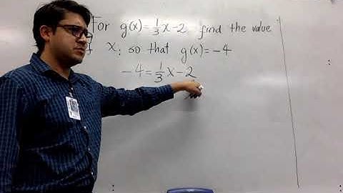 Finding the input for a given output - Lesson 3.3 - SM1