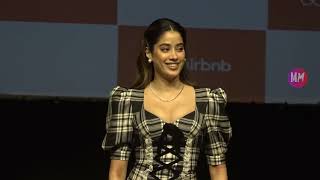 Janhvi Kapoor Present At Launch Of Airbnb