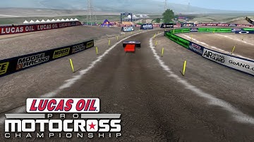 Thunder Valley Track Map: Helmet View Animation