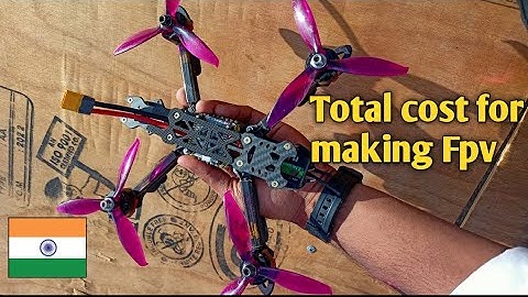 Fpv drone build cost I India |Best website to buy Fpv parts in India| #indiatownfpv #fpv