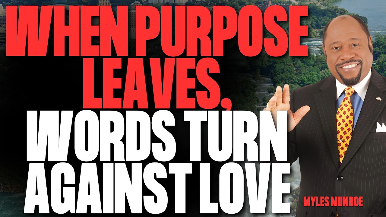 MYLES MUNROE: WHY “I’M NOT HAPPY” IS A WARNING SIGN — RESTORE PURPOSE, SAVE YOUR MARRIAGE