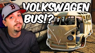 廃品置き場で見つけたフォルクスワーゲンバスを見てください！ | Car Mechanic Simulator 2021 screenshot 5