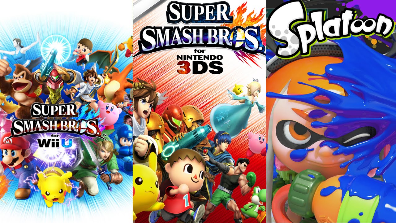 Super Smash Bros For Wii U Nintendo 3ds Splatoon 6 15 Livestream Youtube