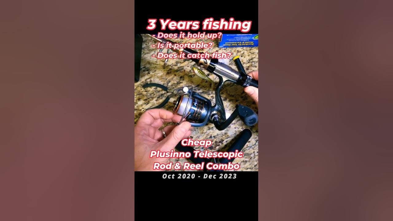 3 Year Long-term Review 🎣 Plusinno Telescopic Fishing Rod And