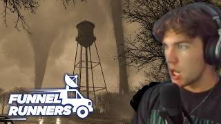 Repair the van before the tornado gets us (Funnel Runners)