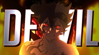 Asta Devil-Possessed Black Clover Edit