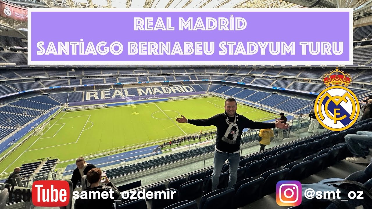 Real Madrid Santiago Bernabéu Stadyum Turu | Efsane Atmosfer!