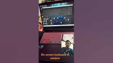 open on screen keyboard in window by shortcut key #shorts #computertrick #tricks #excel