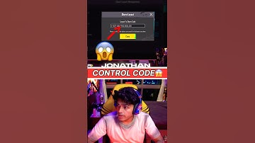 🔥 Jonathan’s Secret Control Code EXPOSED! 😱 | BGMI Tips & Tricks #jonathan