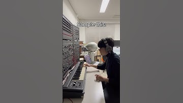 No drums. I dare you. #SampleThis #FlipThisBeat #ModularSynth #AnalogSynth #MusicProduction