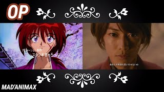 Samurai X / Rurouni Kenshin Live Action - Anime Opening | Sobakasu [ FANMADE COMPARISON ]