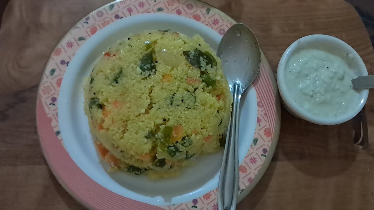 Bansi Rava Upma | How to make Bansi rava Upma | Healthy Breakfast ...