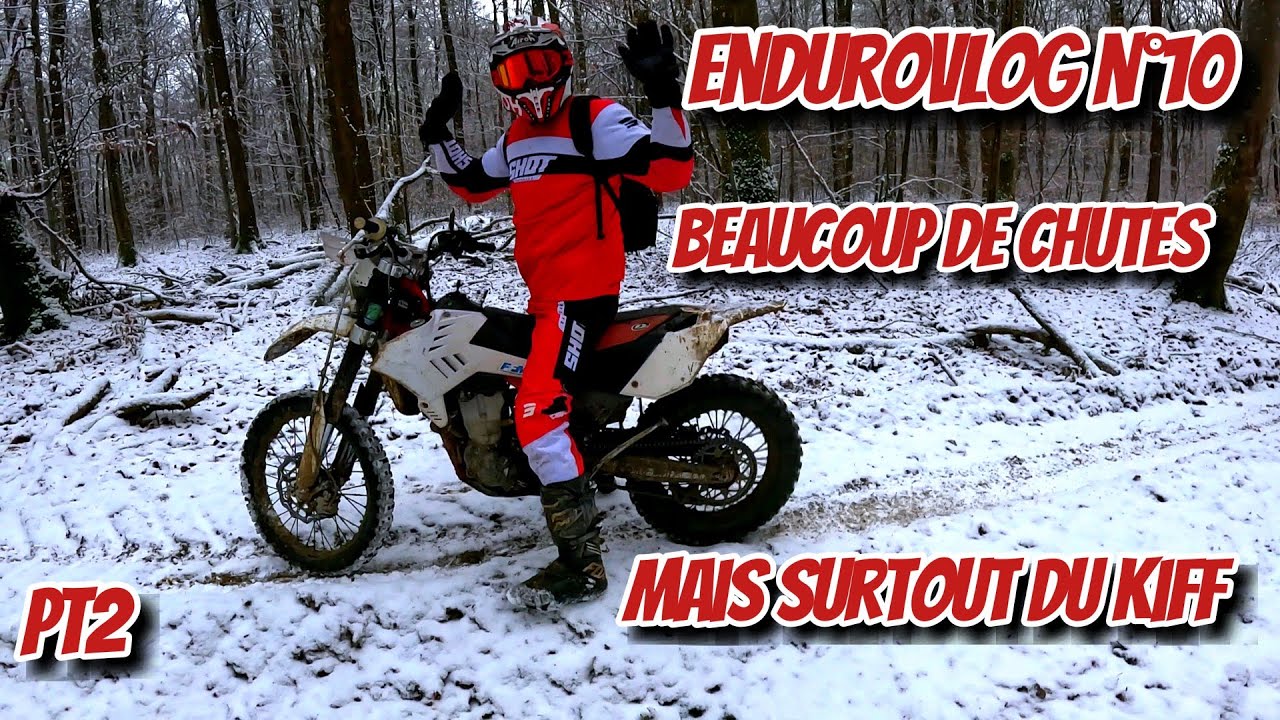 LE CARNAGE CONTINUE ! ❄️😂 Enduro dans la neige (Partie 2)EnduroVlog n°10