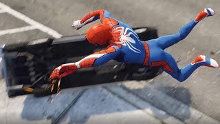 Spiderman No Seatbelt Car Crashes - Gta 5 Ragdolls Compilation (Euphoria Physics)