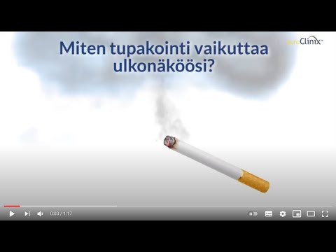 Video: Tupakoittajan kanssa asuminen lisää riskiä sairastua suusyöpään 51 %