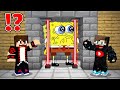 ماين كرافت حاولت انقاذ سبونج بوب من السجن المحمي ولكن صارت كارثة 