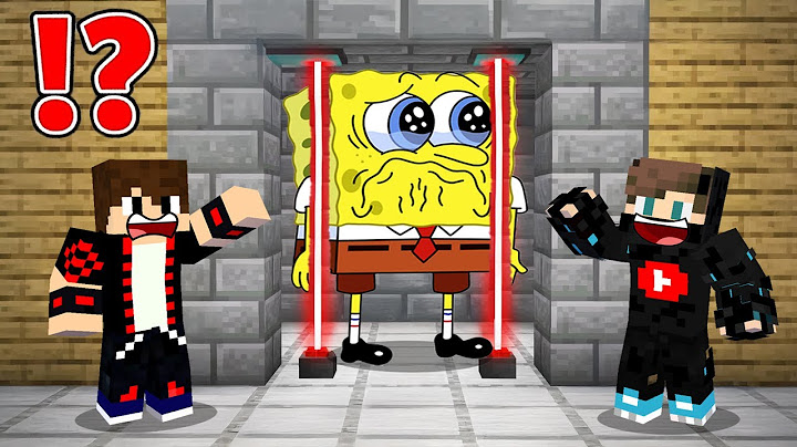 ماين كرافت : حاولت انقاذ سبونج بوب من السجن المحمي ولكن صارت كارثة !!؟ 🔥😱