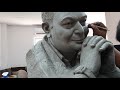 A sculptural tribute to rishi kapoor by sagar rampure  bollywood  2020  india