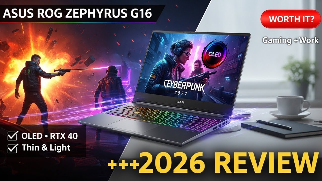 ASUS ROG Zephyrus G16 2026 - Honest Review & Tests