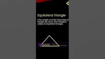 Equilateral Triangle Explained: Quick Geometry Tip! #shorts #equilateraltriangle  #foryou