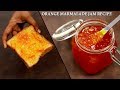 Orange marmalade jam  orange preserve homemade recipe cookingshooking