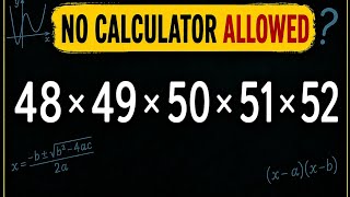 Best Method to Multiply Consecutive 5 Integers | Fast Calculation