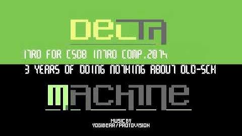 Delta Machine - Rotator Intro - C64 Intro