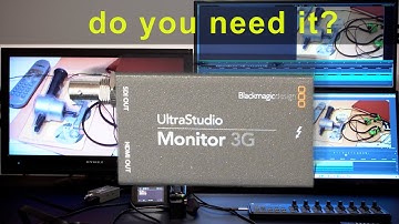UltraStudio Monitor 3G for FCPX, Media Composer, Premiere Pro, DaVinci Resolve, Edius