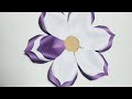 Very pretty flower design/wall decoration ideas #video #viralvideo