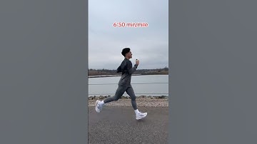 What different running paces look like