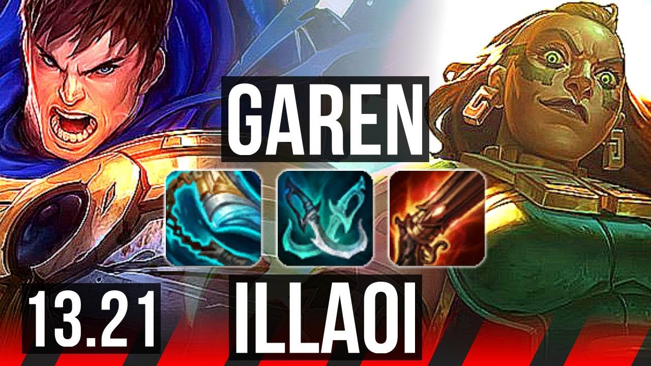 GAREN vs ILLAOI (TOP), 2.0M mastery, 700+ games, Dominating, KR Master