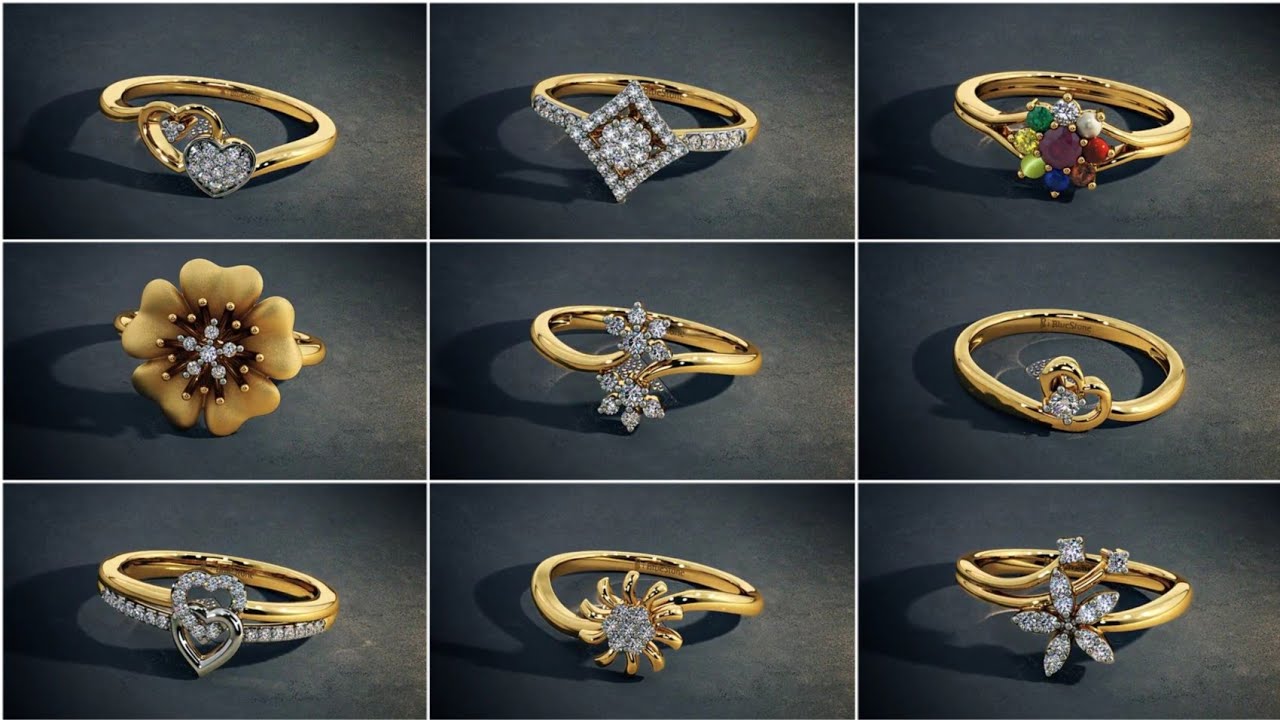 Latest Gold ring design : लेटेस्ट डिजाइन वाली अंगूठियों महिलाओं हाथों लगेगी  झक्कास | Latest Gold ring design : Latest design rings will make women look  stunning