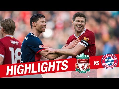 Highlights: Liverpool Legends 5-5 FC Bayern Legends | Alonso, Gerrard, Kuyt and more