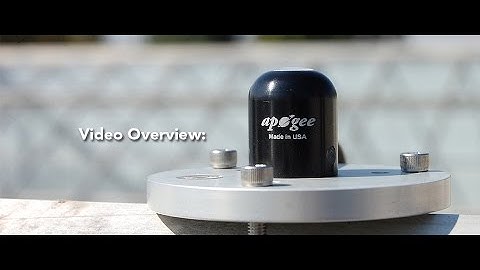 Silicon-Cell Pyranometers by Apogee Instruments