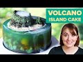I Tried To Make A Volcano Jelly Island Cake • Tasty