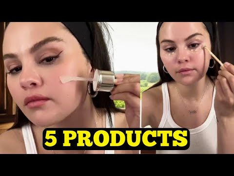 SELENA GOMEZ Describing 5 Products of her Skincare Routine...