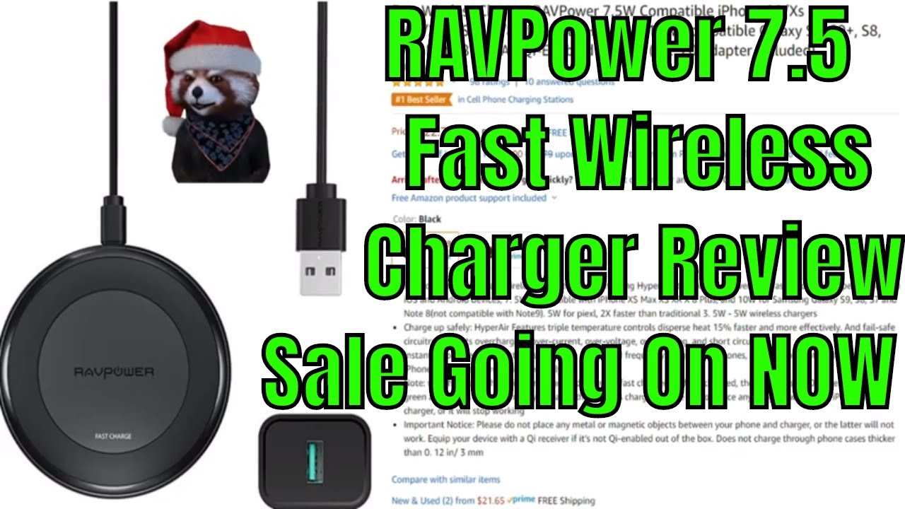 RAVPower Fast Charger Sale Going on NOW