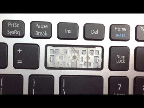 Replace Keyboard Key on Acer V5 M5 M3  Fix Laptop Installation Repair