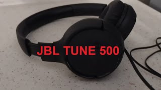 Наушники JBL Tune 500 - отзыв потребителя.