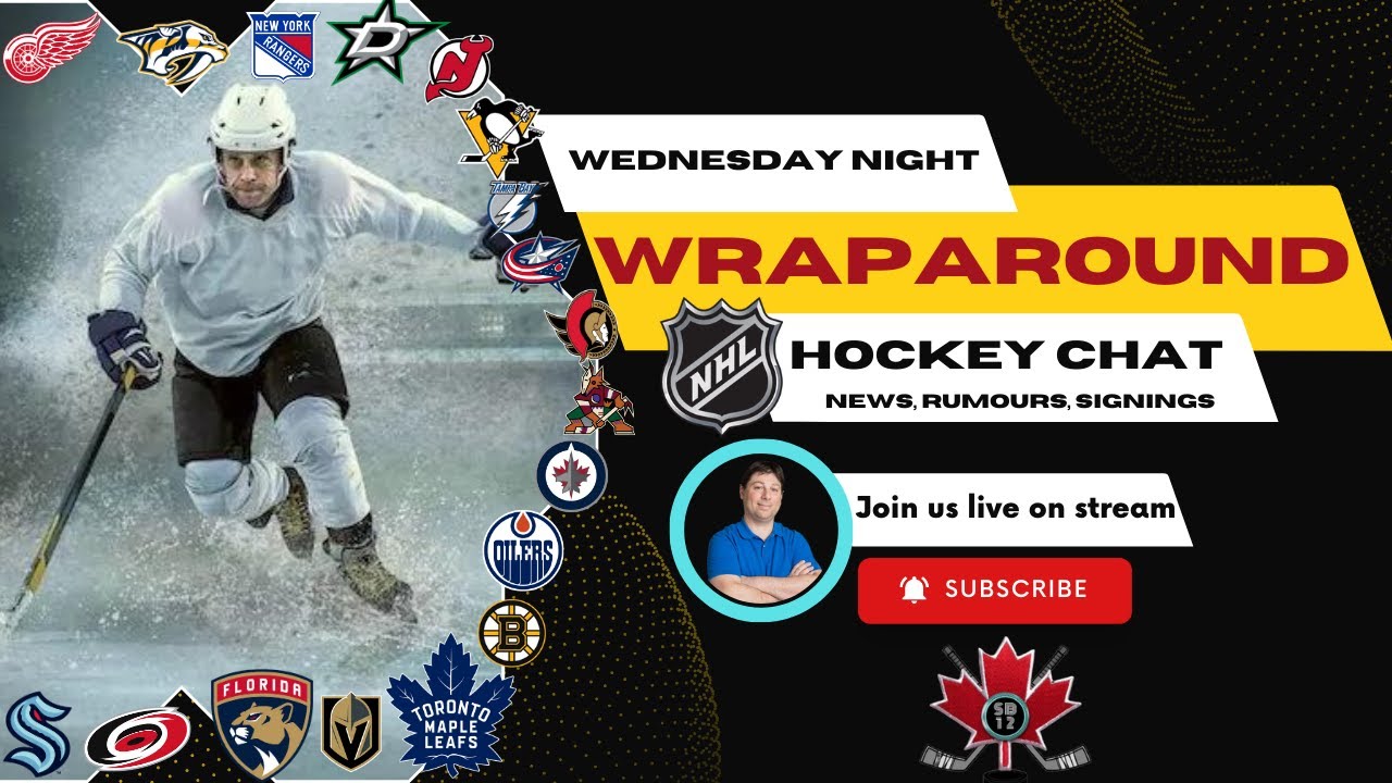 Wednesday Night Wraparound - The Hockey Talk show featuring YOU!